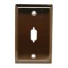 DW28B; DB9 Wall Plate (1)