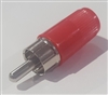 MS14B RED; Phono Plug - Red