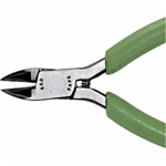 4 Tapered Head Diagonal Cutter with Green Cushion Grips; Part Number: MS549JV