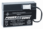 0.8AH Rechargeable Battery; 12 VDC; PS-1208