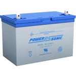 Power Sonic Rechargeable Battery; 100 AH; 12 V; PS-121000-U