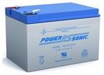 Power Sonic Rechargeable Battery; 12 Ah; 12 VDC; PS-12120-F2