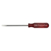 1/8 x 3 Round Blade Pocket Clip Style Screwdriver, Red Handle; Part Number: R183
