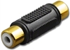 RCA INLINE COUPLER BLACK - Part Number: RCA-6194