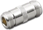N FEMALE TO N FEMALE ADAPTOR - Part Number: RFN-7650