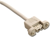 USB EXT CABLE W/PNL MT JACK - Part Number: S-USBAMF2-6'