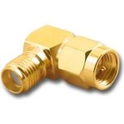 SMA MPlug to SMA FJack Right Angle - Part Number: SMA-2599