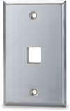 SSKF-1; 1PT KESTONE PLATE STAINLESS