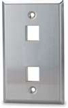 SSKF-2; 2PT KEYSTONE PLATE STAINLESS