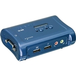 2-port USB KVM Switch Kit w/Audio; TK-209K