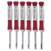 6-Piece Precision Slotted and Phillips Screwdriver Set, ESD Safe; Part Number: XP600