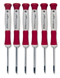 6-Piece Precision Torx Screwdriver Set, ESD Safe; Part Number: XPTX600