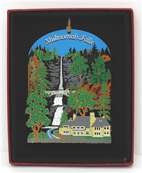 Multnomah Falls Brass Ornament