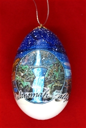 Multnomah Falls Christmas Egg