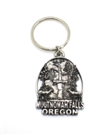 Multnomah Falls Pewter Key Chain