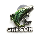 Oregon Salmon Pin