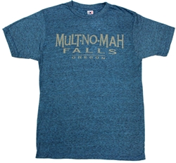 Multnomah Falls Lightweight Tee - Blue