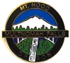 Mt. Hood, Multnomah Falls Lapel Pin