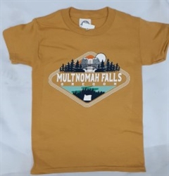 Kids Multnomah Falls Mountain Tee