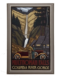 Historic Multnomah Falls Postcard