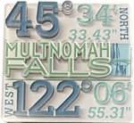 Multnomah Falls 3D Magnet