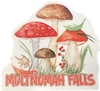 Multnomah Falls Mushroom Sticker