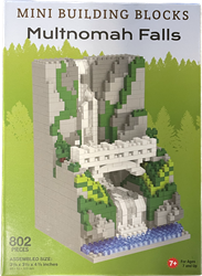 Mini Building Blocks - Multnomah Falls