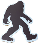 Bigfoot Sticker