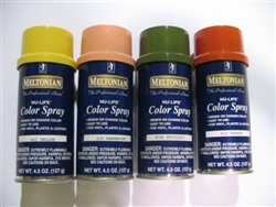 Meltonian Nu-Life Color Spray Leather Plastic Vinyl Paint/dye 4.5 Oz #607  Green (Brillo)