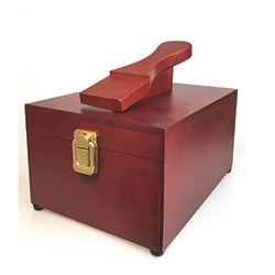 Deluxe Valet Shoe Shine Box (Empty)