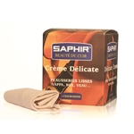 SAPHIR Delicate Cream Glass Jar - 1.69 Oz.