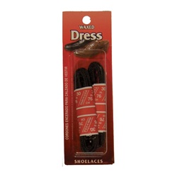 Classic Waxed Dress Round Shoe Laces (2 Pair)