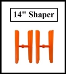 Orange Compact Boot Shaper / Tree (14" Height)