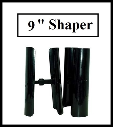 1 Pair Black Compact Boot Shaper / Tree (9" Height)