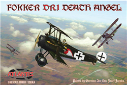 ATLANTIS MODEL COMPANY ... FOKKER DR1 DEATH ANGEL TRIPLANE 1/48
