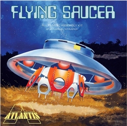 ATLANTIS MODEL COMPANY ... THE FLYING SAUCER UFO (INVADERS) 1/72