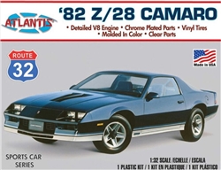 ATLANTIS MODEL COMPANY ... CAMARO 1982  Z28 ROUTE 32 1:32 SCALE