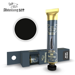 ABTEILUNG 502 ... HIGH QUALITY DENSE ACRYLIC PURE BLACK