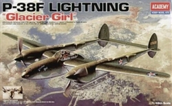 ACADEMY ... P-38F GLACIER GIRL 1/48 LTD