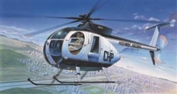 ACADEMY ... HUGHES 500D POLICE COPTER 1/48