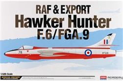 ACADEMY ... RAF & EXPORT HAWKER HUNTER 1/48