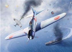 ACADEMY ... A6M2B ZERO FIGHTER MODEL 21 MIDWAY 1/48