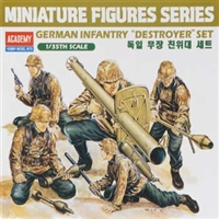 ACADEMY 1370... WWII GER INFNT FIGS      1/35