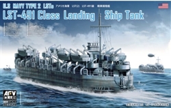 AFV CLUB ... USN LST491 CLASS TYPE 2 LANDING SHIP TANK 1/350