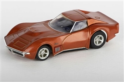 AFX RACEMASTER ... CORVETTE 454 1971 ORANGE METALLIC