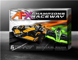 AFX RACEMASTER ... CHAMPIONS RACEWAY 2024 FORMULA 1 CARS MEGA G+