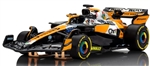 AFX RACEMASTER ... MCL38 F1 #81 AUSTIN GRAND PRIX 2024 HO ORG/BLK CHROMNE EDI.