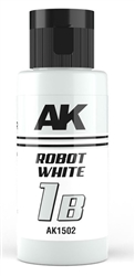 AK INTERACTIVE ... DUAL EXO 1B - ROBOT WHITE 60ML