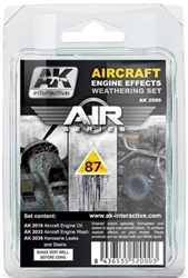 AK INTERACTIVE ... AIRCRAFT ENGINE WEATHERING SET