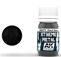 AK INTERACTIVE ... XTREME METAL BLACK BASE